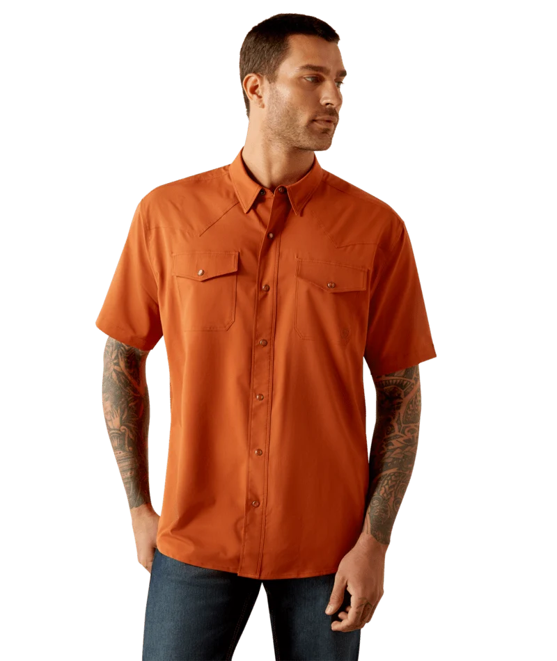 Men's Clay Western VenTEK Classic Short Sleeve Shirt
