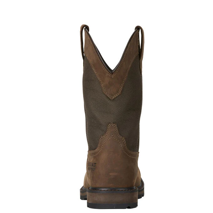 Men's Groundbreaker H20 Steel Toe Wide Square Toe Work Boot by Ariat 10015196 - Image 5