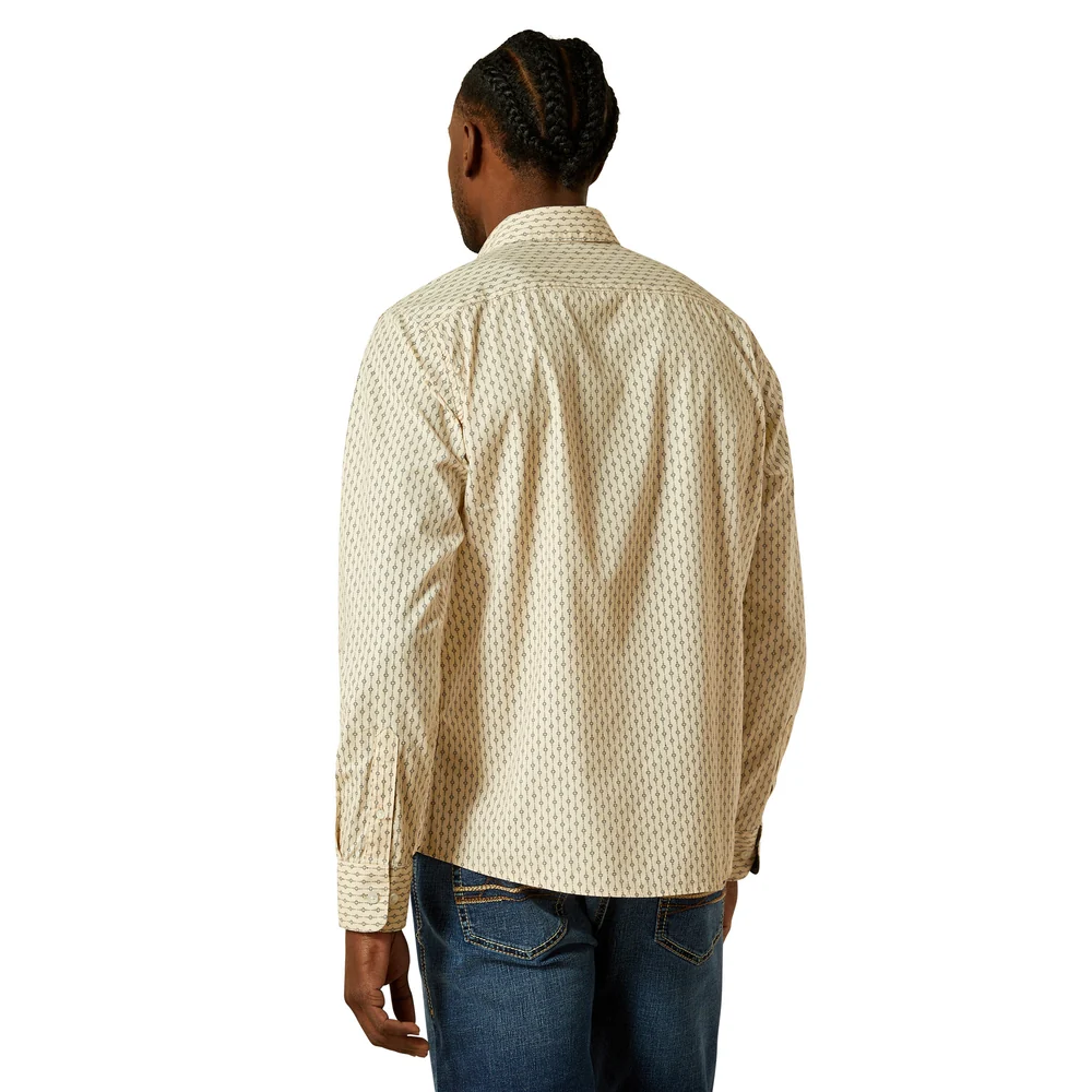 Men's Maverick Modern Fit Shirt In Off White - 10062217 - Image 3