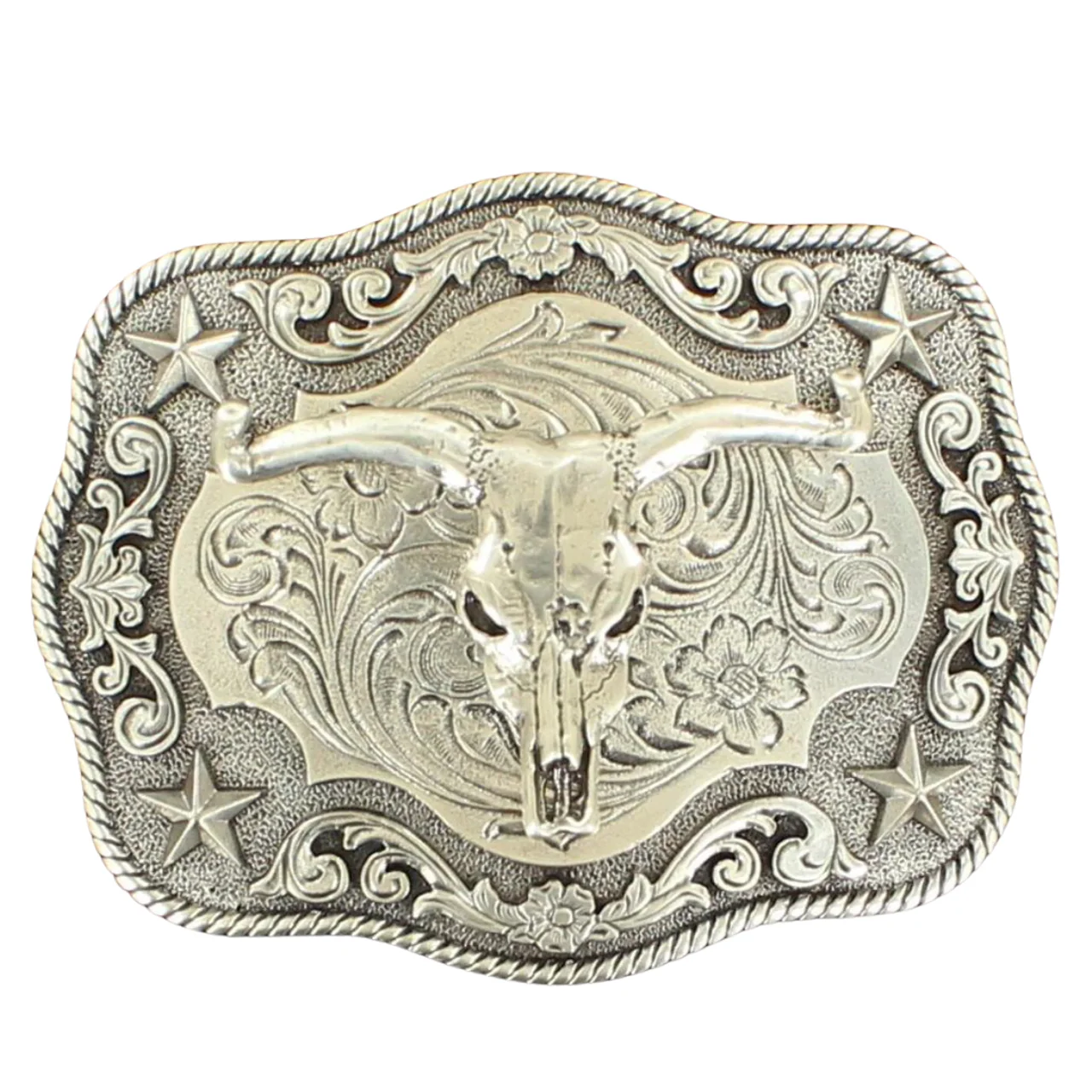 Men's Nocona Antique Steer Skull Buckle by Nocona 3798664