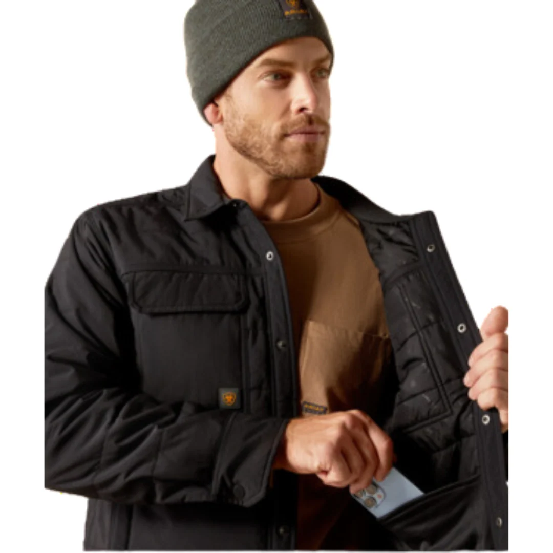 Men's Rebar Cordura Ripstop Insulated Shirt Jacket 10052120 - Image 2