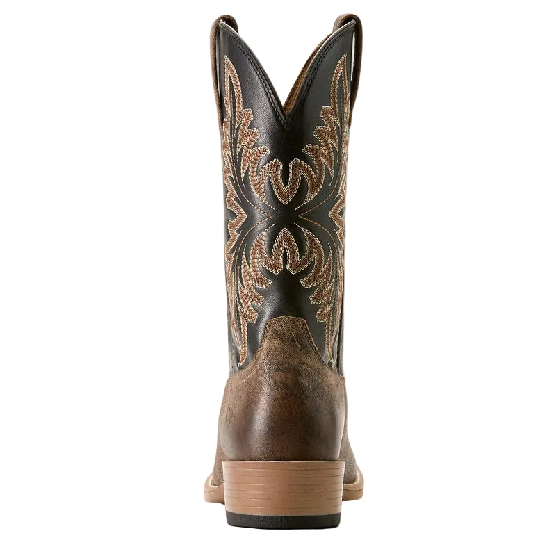 Men's Renegade Narrow Cutter Toe Cowboy Boot in Stone Black - Image 3