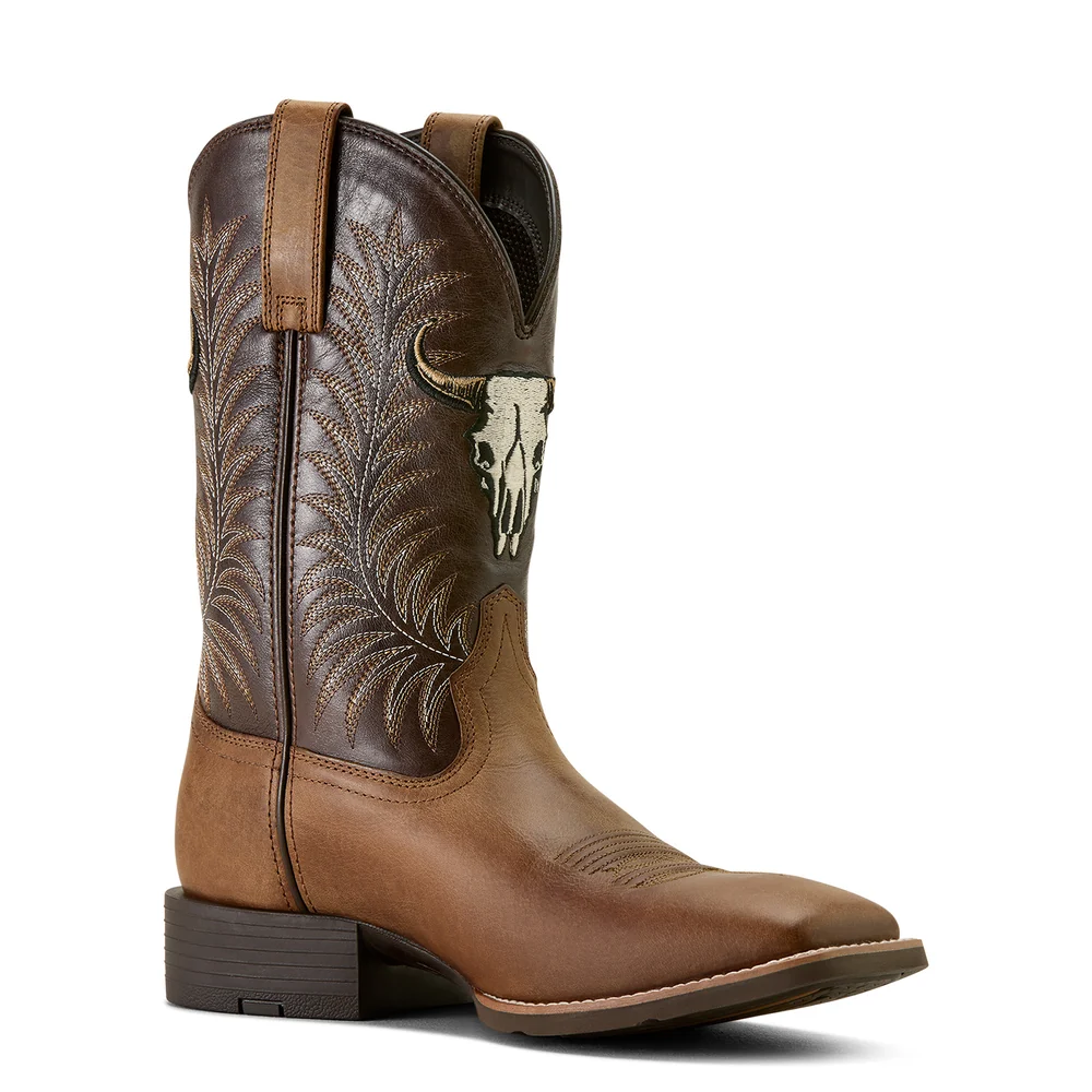 Men's Sport Steer Skull Western Boot 10064053