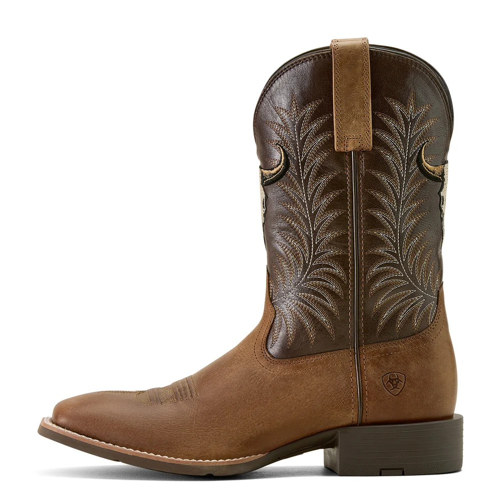 Men's Sport Steer Skull Western Boot 10064053 - Image 4