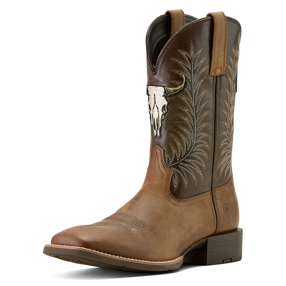 Men's Sport Steer Skull Western Boot 10064053 - Image 7
