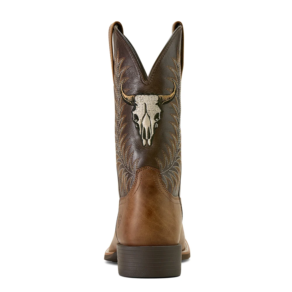 Men's Sport Steer Skull Western Boot 10064053 - Image 8