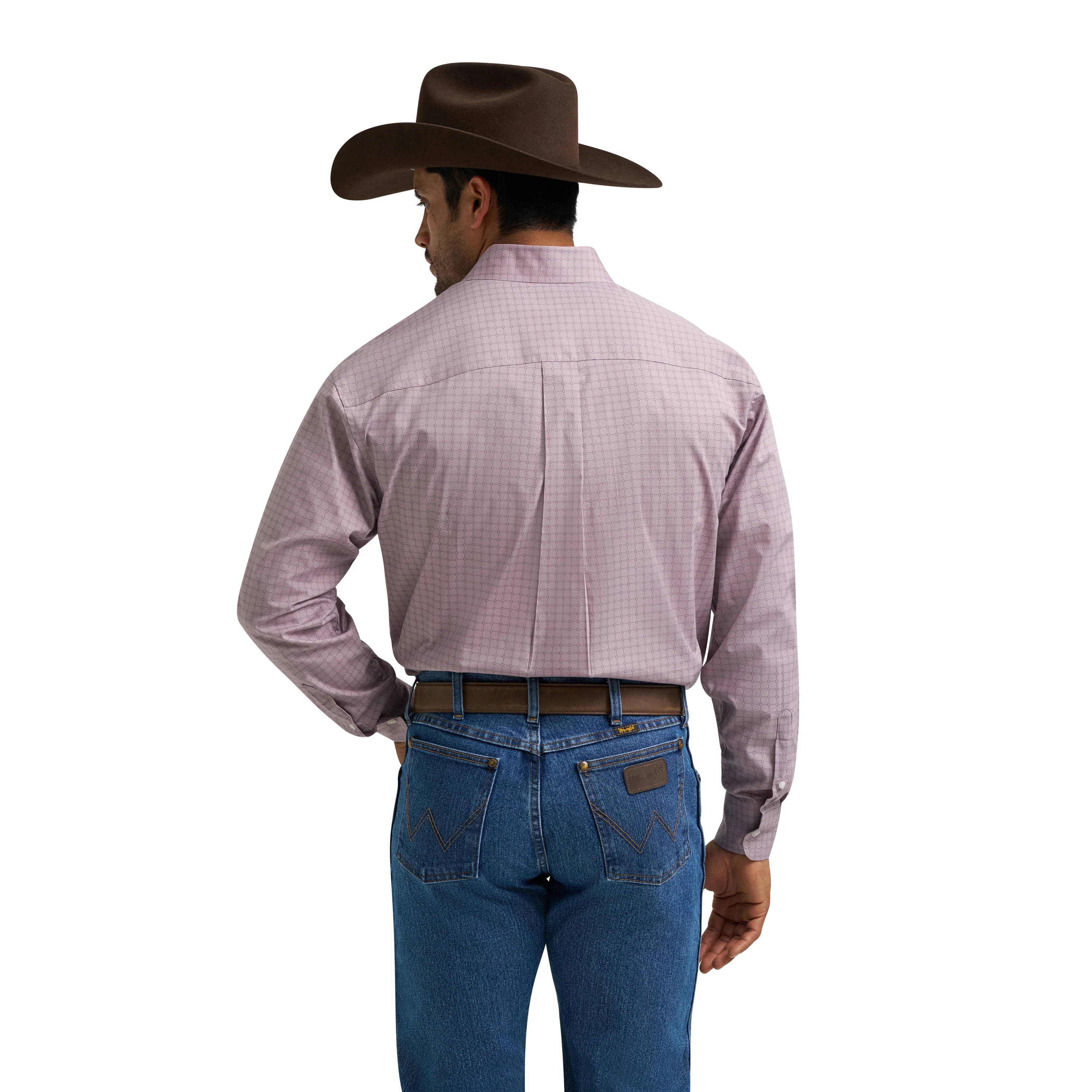 Men's Wrangler® Classic Long Sleeve Shirt - Relaxed Fit - 112365860 - Image 3