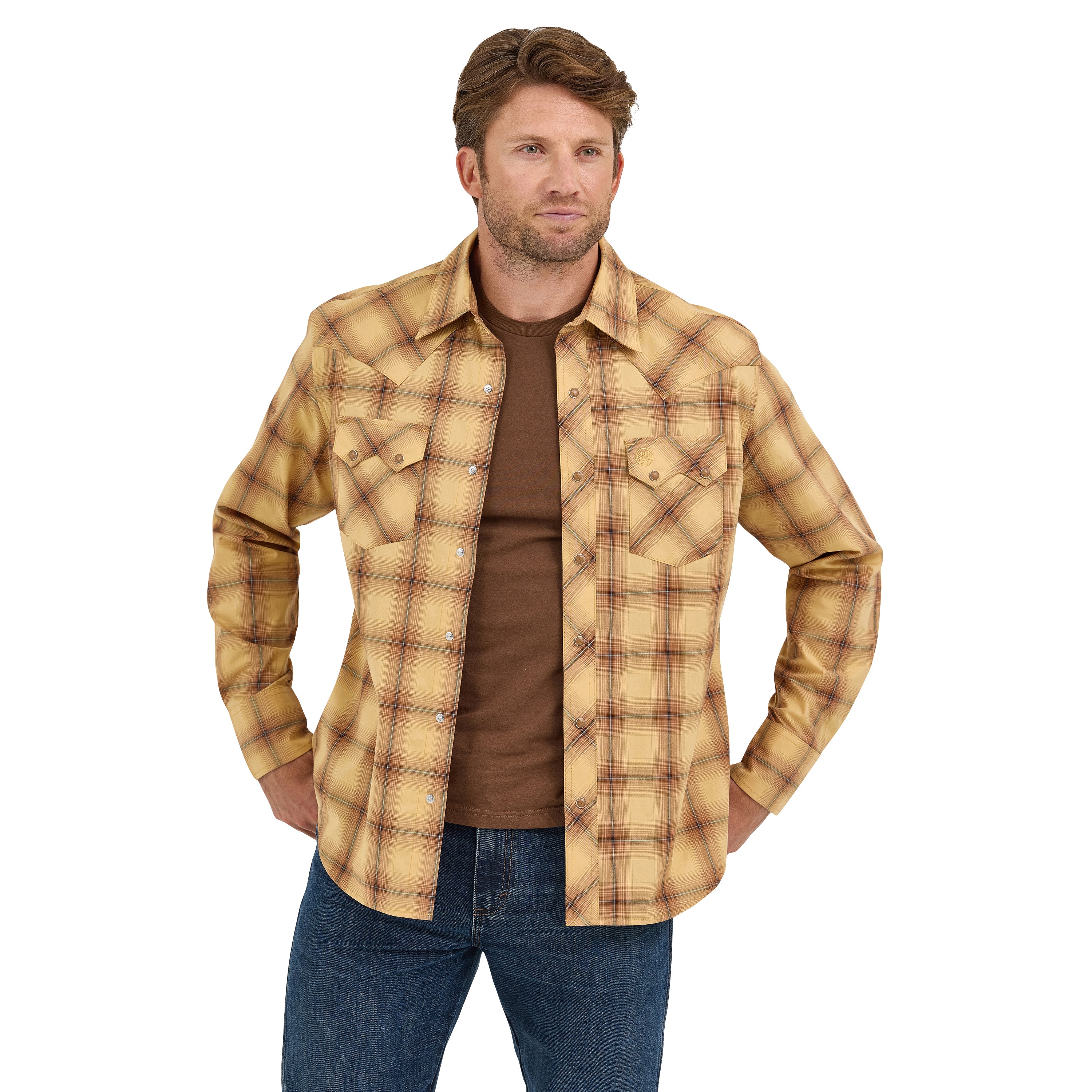 Men's Wrangler Retro® Long Sleeve Shirt - Modern Fit 112368074