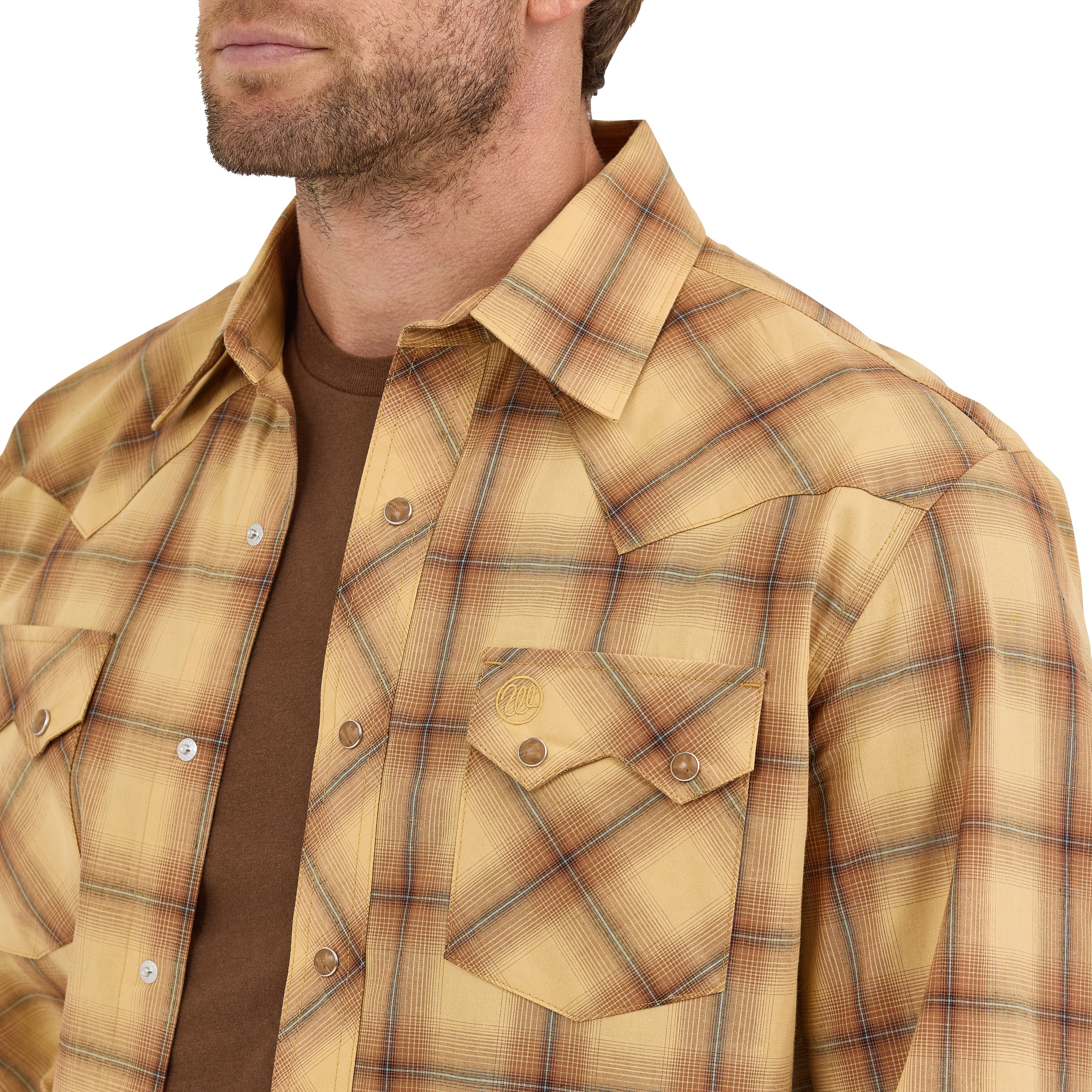 Men's Wrangler Retro® Long Sleeve Shirt - Modern Fit 112368074 - Image 3