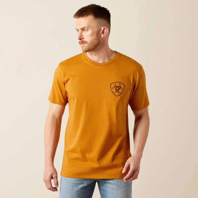 Men's Ariat Big Bull Rider T-Shirt -10065899 - Image 2