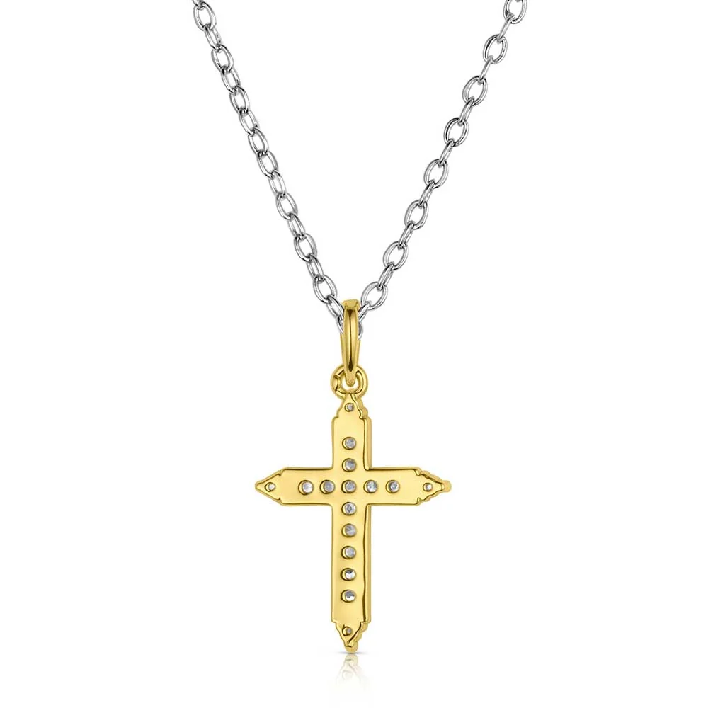 Montana Silversmiths Dorado Cross Necklace NC6318 - Image 2