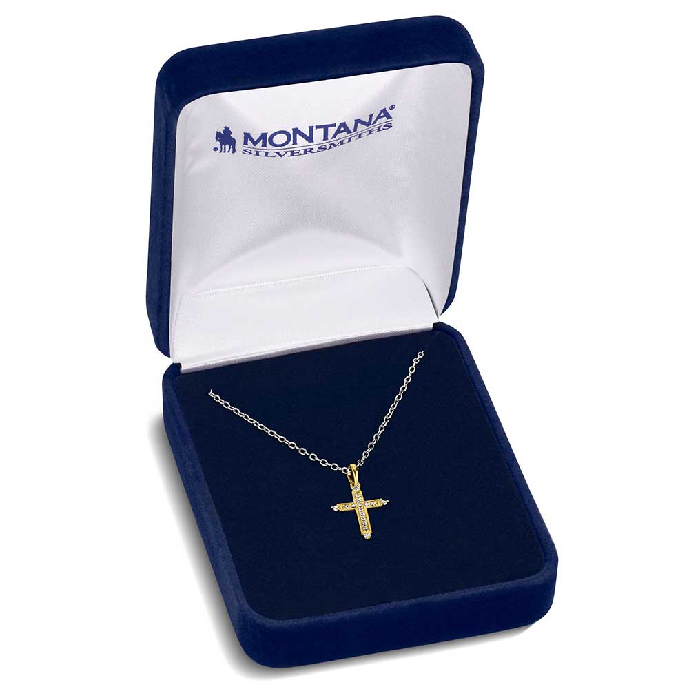 Montana Silversmiths Dorado Cross Necklace NC6318 - Image 3
