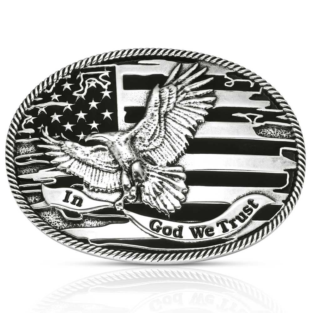 Montana Silversmiths Forged in Freedom Buckle A1063S