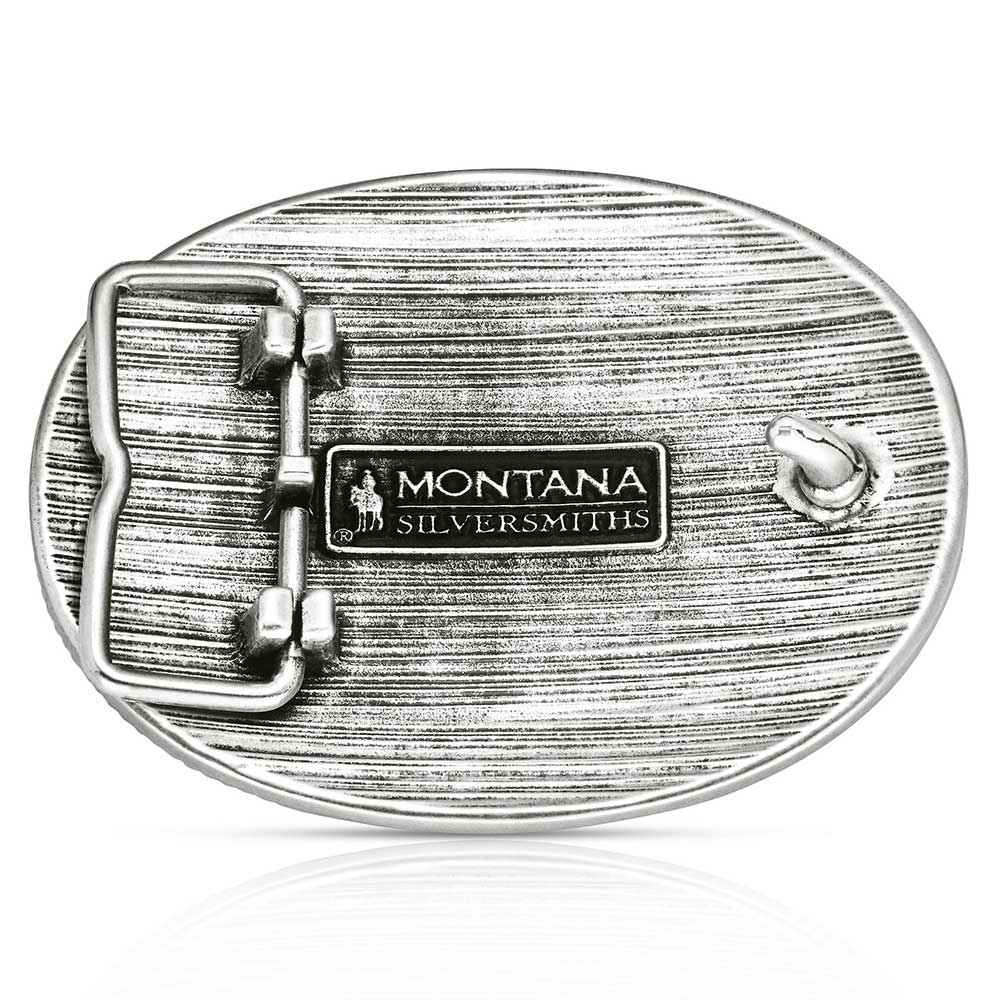 Montana Silversmiths Forged in Freedom Buckle A1063S - Image 3