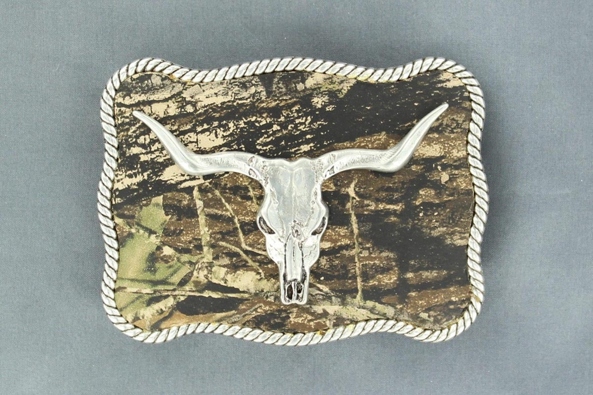 Mossy Oak Buck Buckle by Nocona 37964 - Image 2