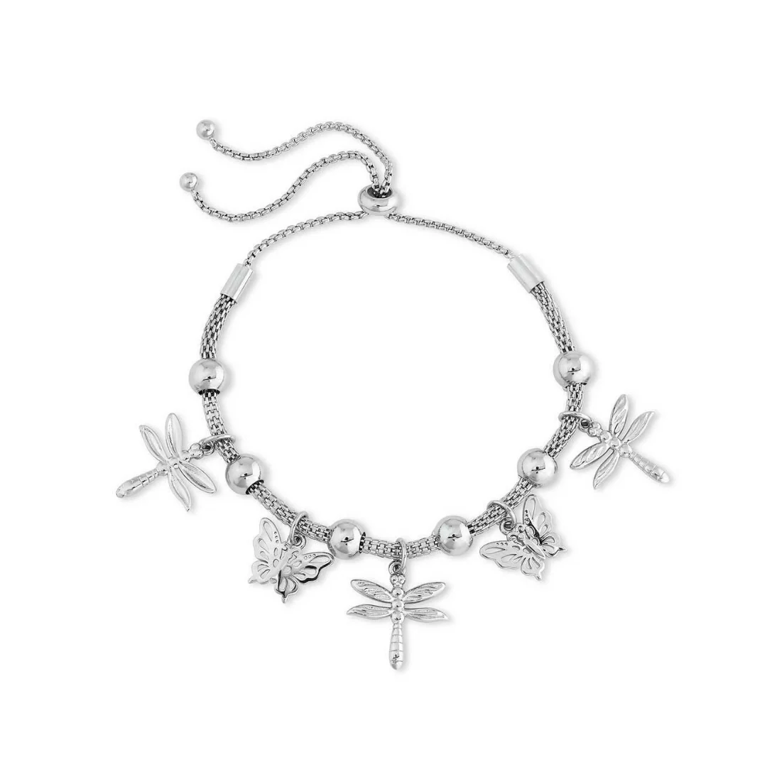 Nature's Charms Bracelet by Montana Silversmiths BC5269