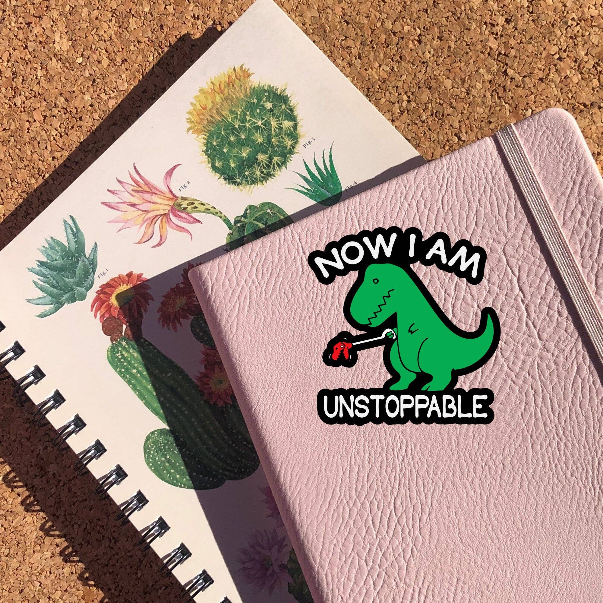 Now I Am Unstoppable Sticker - Image 3