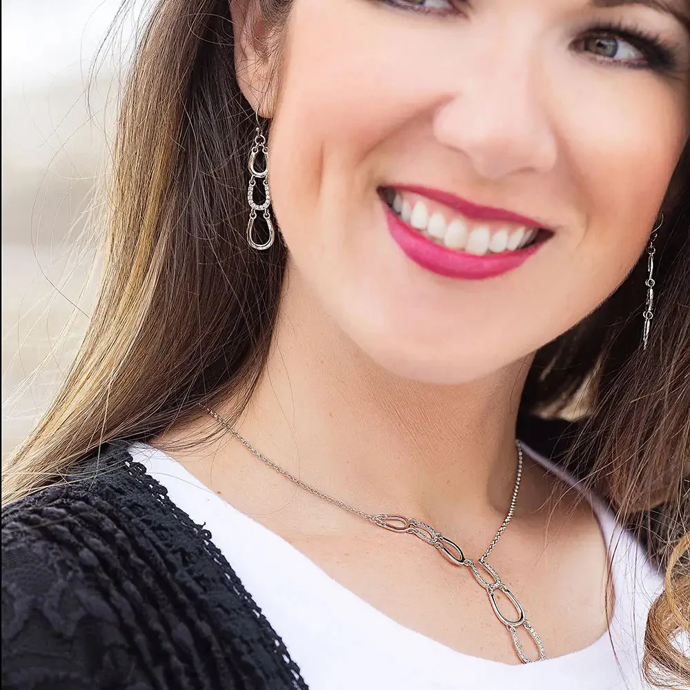 One Step Closer Horseshoe Earrings By Montana Silversmiths - Image 2