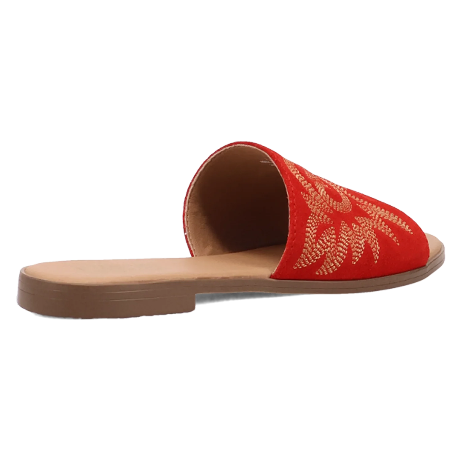Suede Lasso Red Sandal - DI2235-RD - Image 10