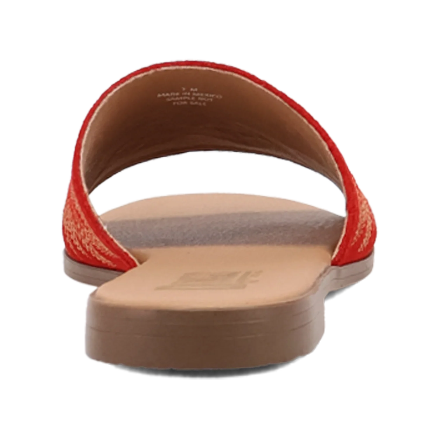 Suede Lasso Red Sandal - DI2235-RD - Image 4
