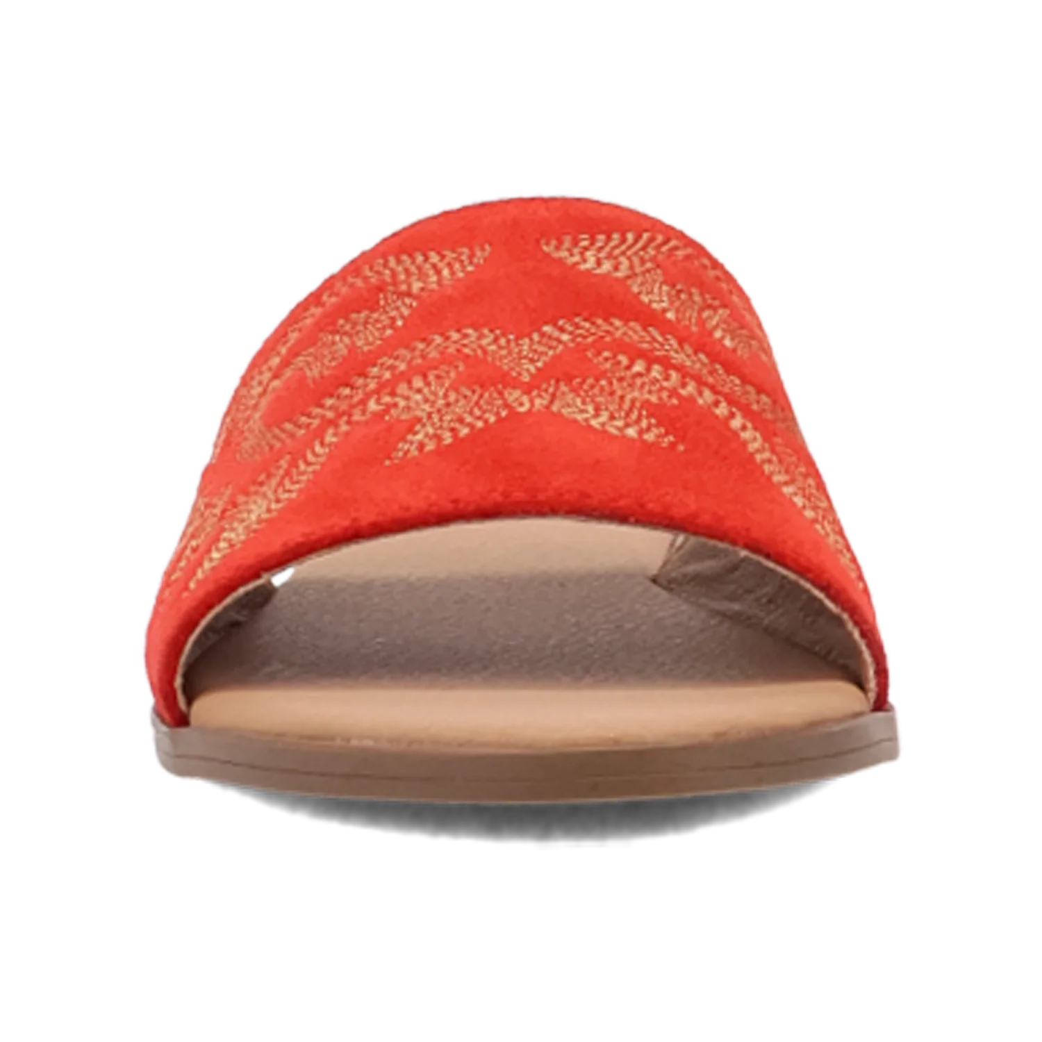 Suede Lasso Red Sandal - DI2235-RD - Image 5