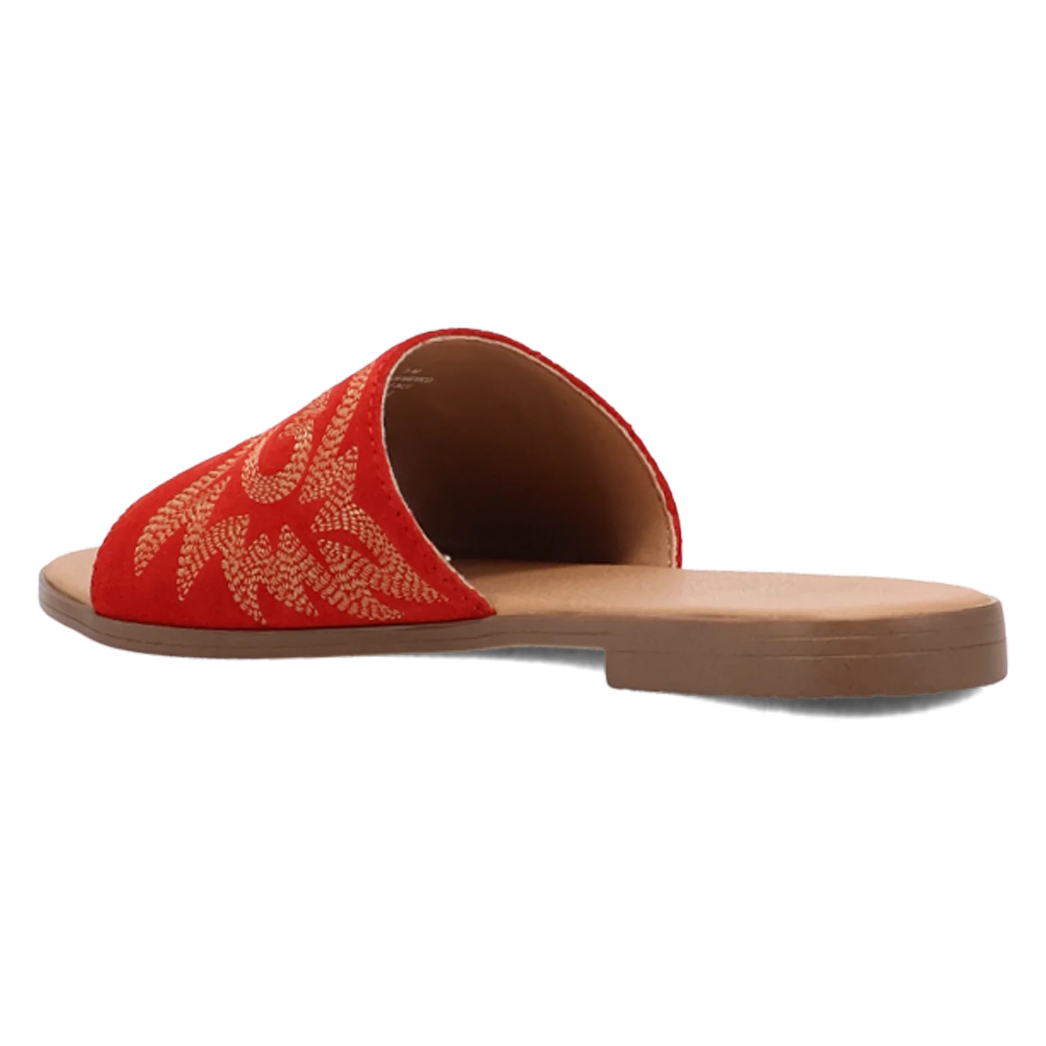 Suede Lasso Red Sandal - DI2235-RD - Image 9