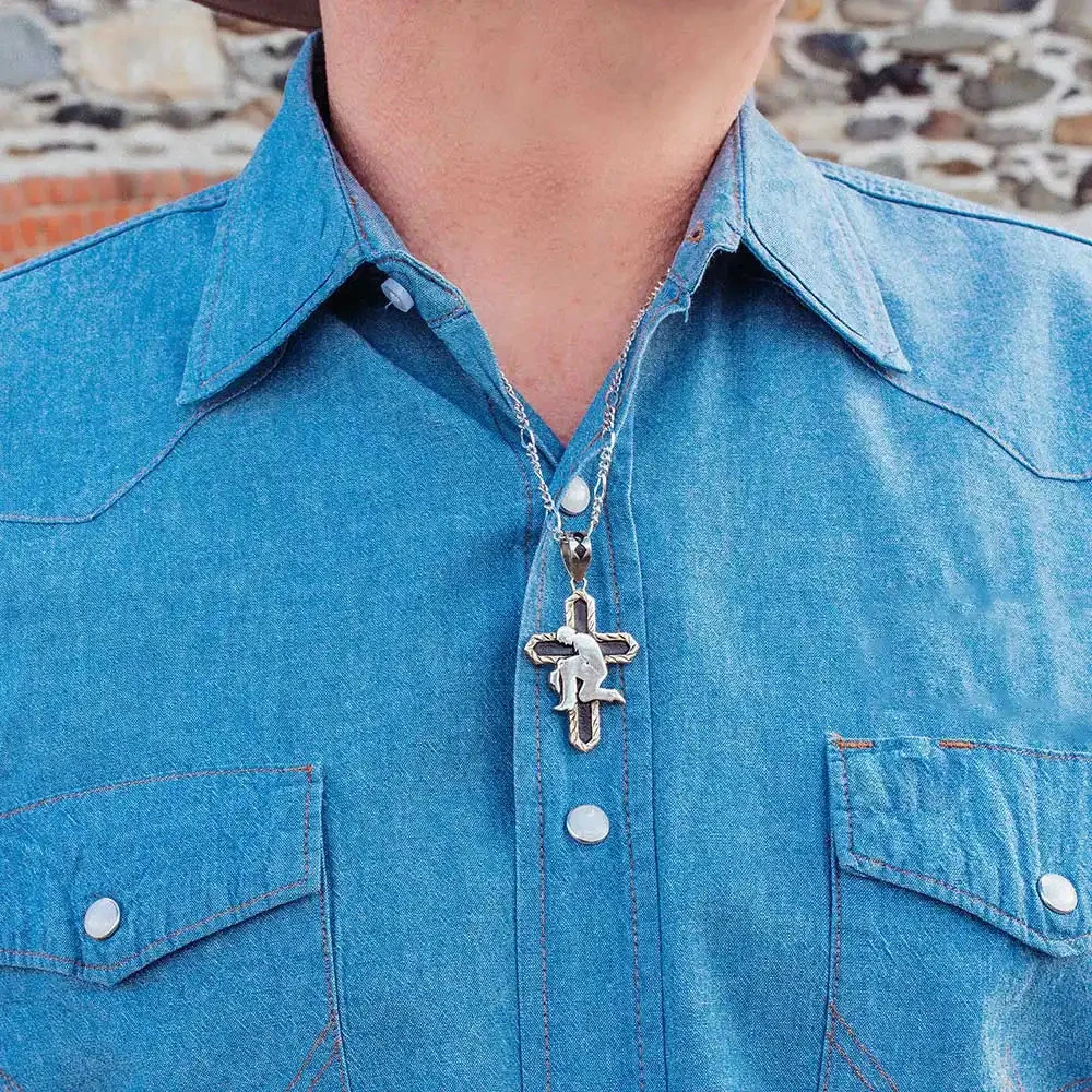 Surrender in Faith Cross Necklace NC4916 - Image 2