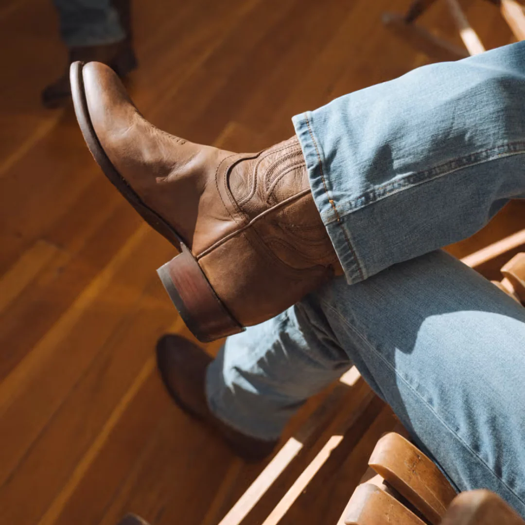 The Cartwright Cafe Goat Skin Cowboy Boot - 10001 - Image 10