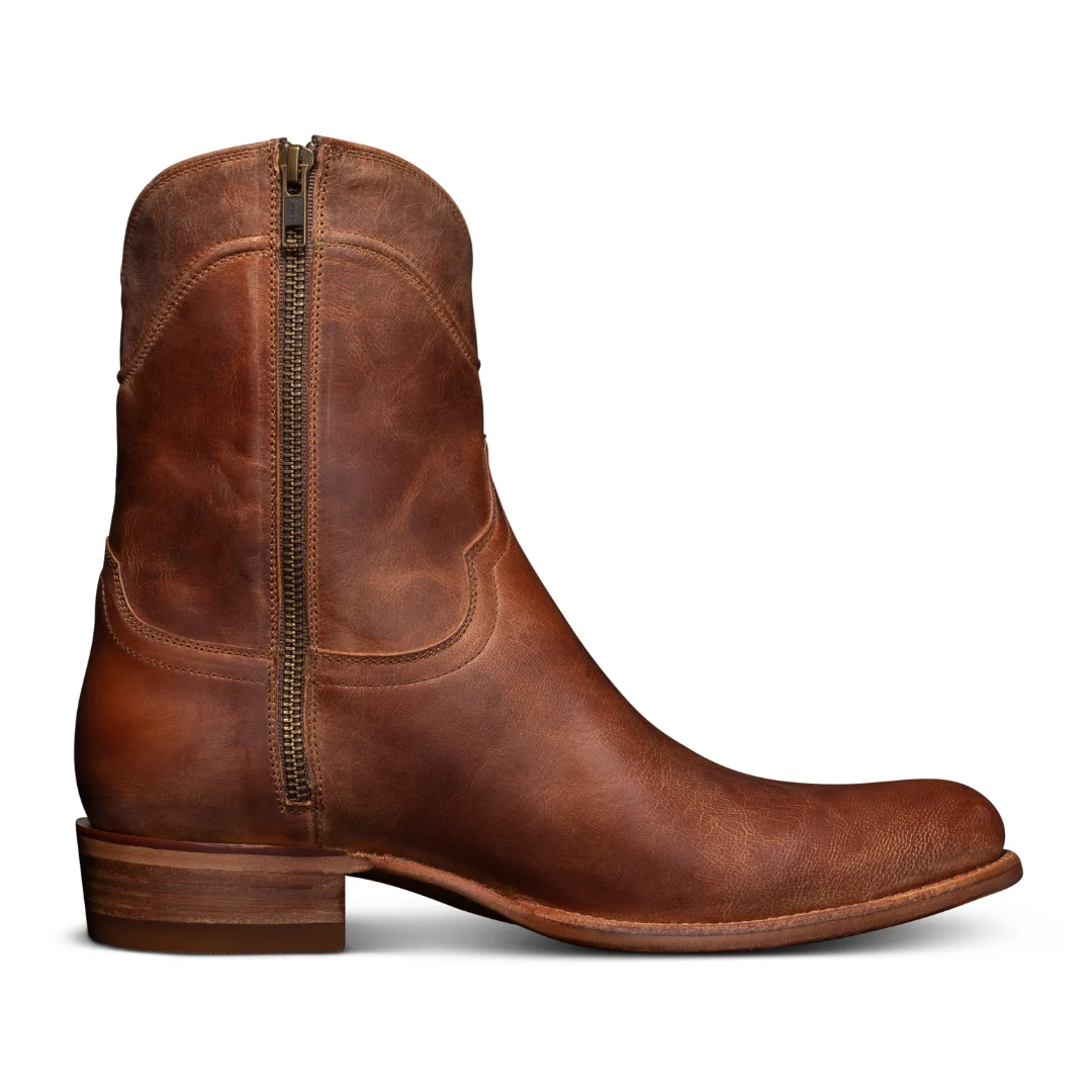 The Dean Scotch Goat Round Toe Zip Up Boot 10014 - Image 7
