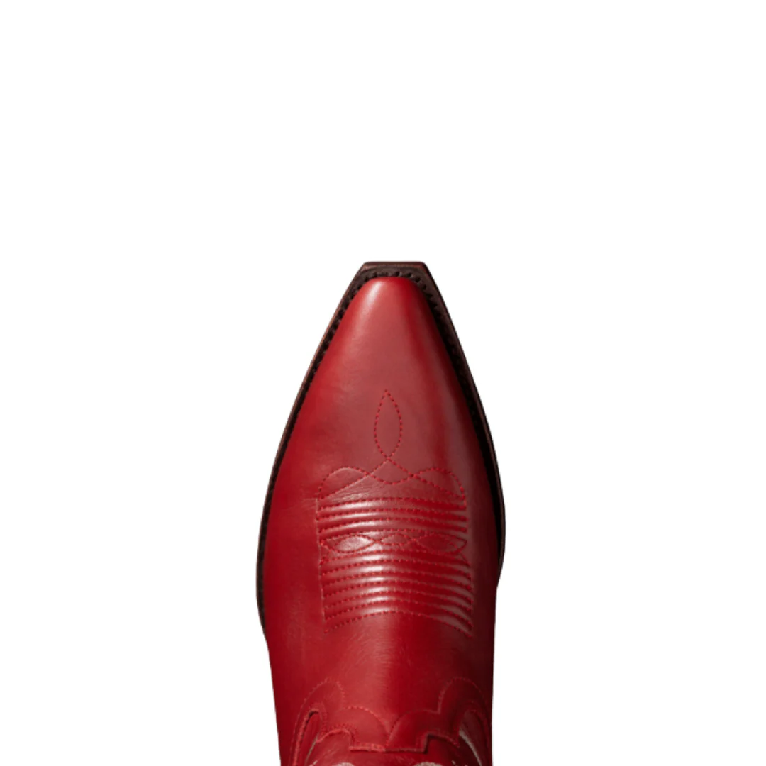 The Annie Scarlet Red Goat Snip Toe Cowboy Boot 20007 - Image 3