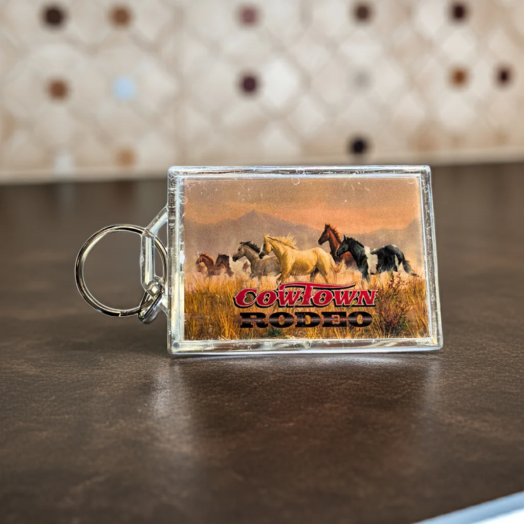 Cowtown Rodeo "The Band Of Thunder Horse" Keychain 33359A