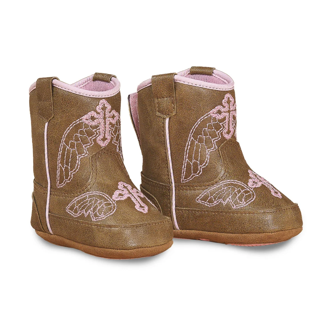 The Gracie Baby Bucker Boot in Brown