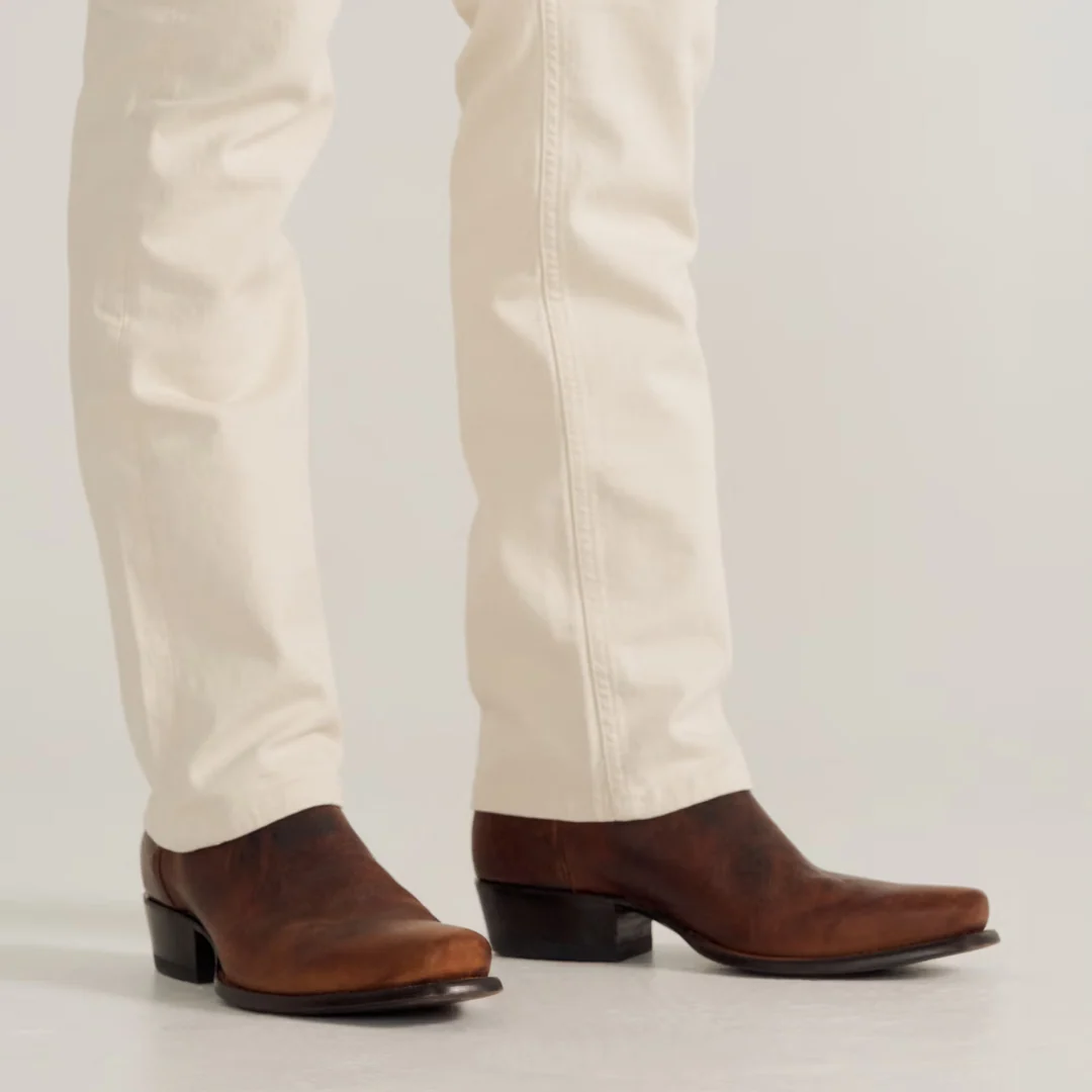 The Warren Mesquite Cowhide Cutter Toe Boot M10071 - Image 7