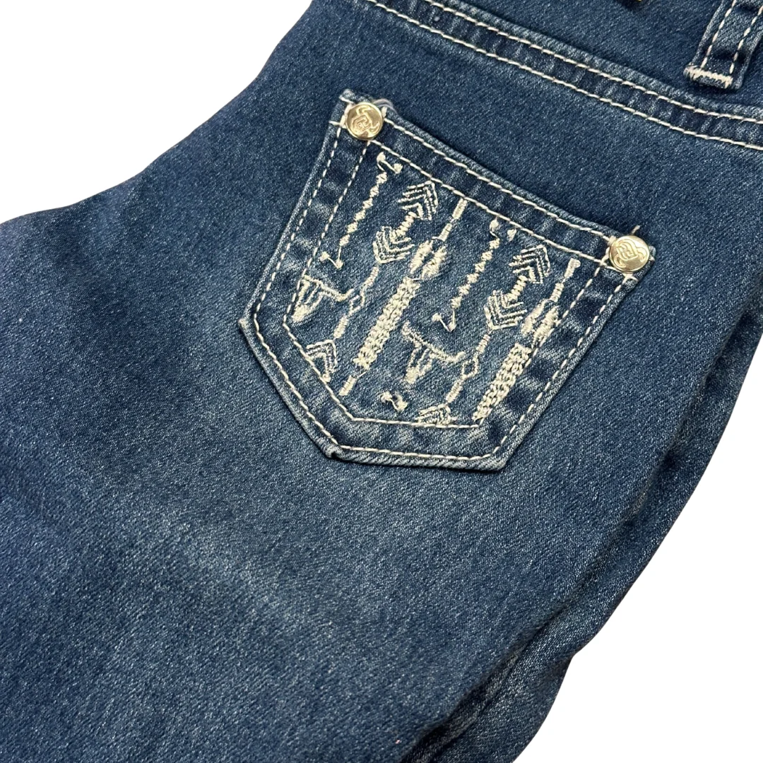 Toddler's Aztec Skull Flare Jean 802245-450-JT - Image 3