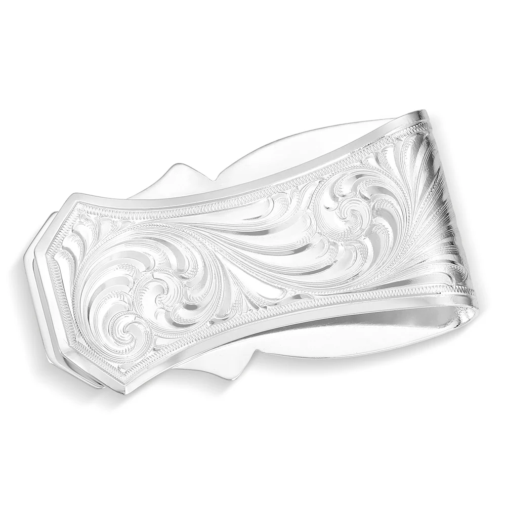 Trail Boss Money Clip with Longhorn MCL6333G-384S - Image 2