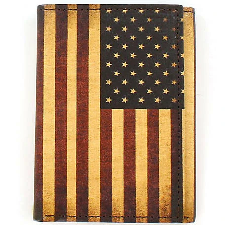 Tri Fold Wallet American Flag N5416597 - Image 3