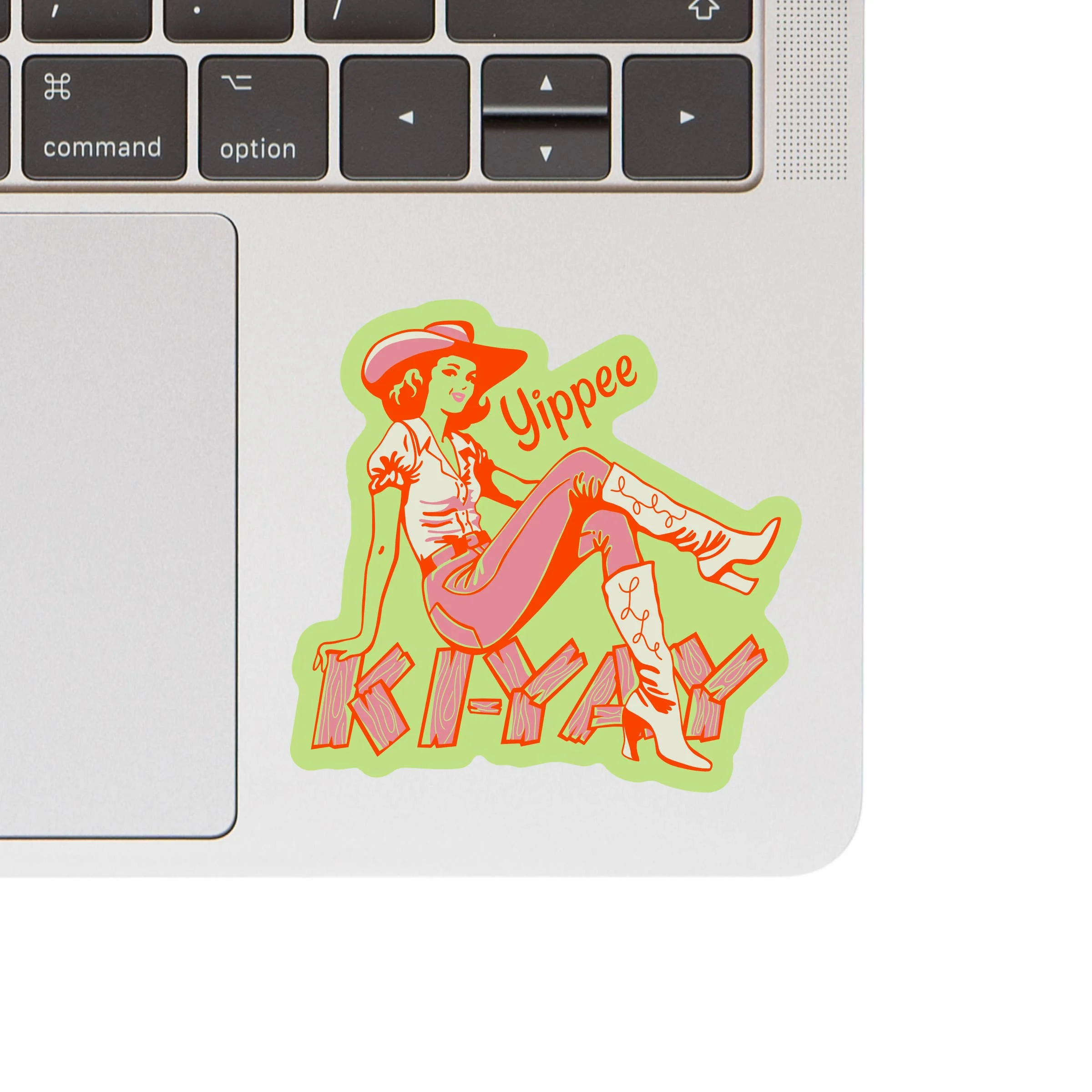 Western Cowgirl Kiyay High Quality Vinyl Sticker - Image 2