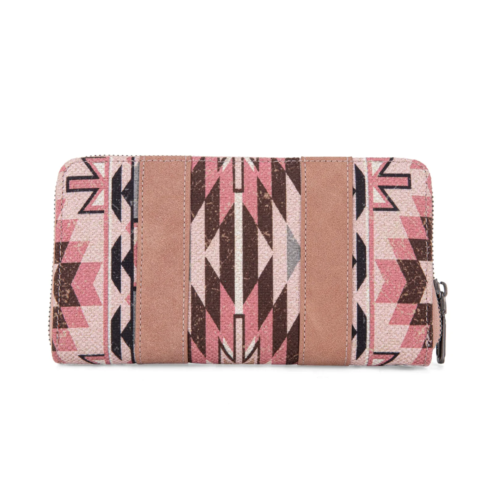 Wrangler Southwestern Art Print Wallet - Pink - WG2213-W006 - Image 2