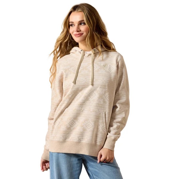 Women's Ariat Logo 2.0 Southwest Print Hoodie 10071409