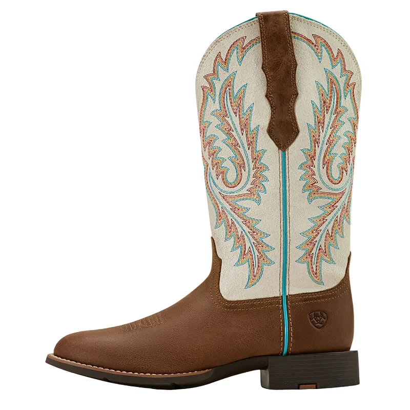Women's Round Up W Toe Western Boot 10061142 - Image 3