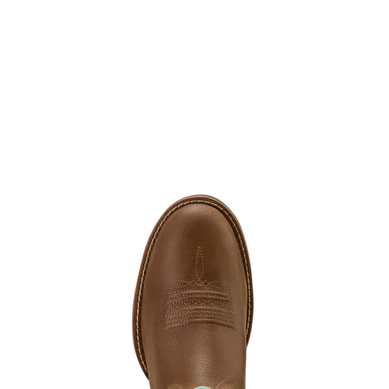 Women's Round Up W Toe Western Boot 10061142 - Image 4