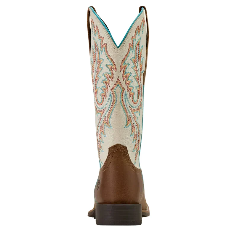 Women's Round Up W Toe Western Boot 10061142 - Image 5