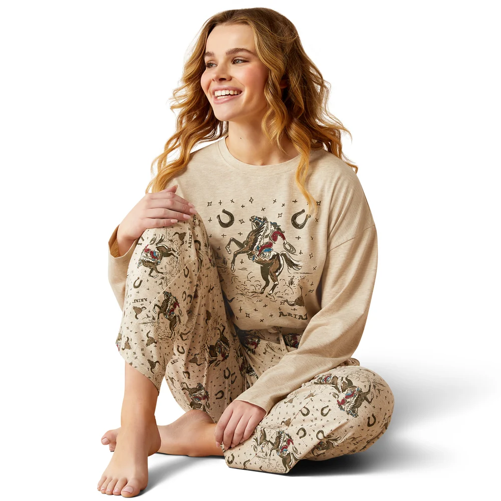 Women’s Cowgirl Print Dreams PJ Set 10054011 - Image 6