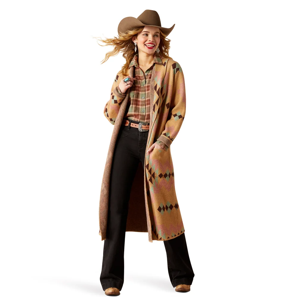 Women’s Ariat Sunset Chic Blanket Coat 10053982 - Image 3