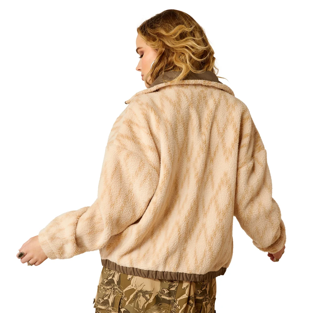 Sherpa Blocked Jacket 10052440 - Image 2