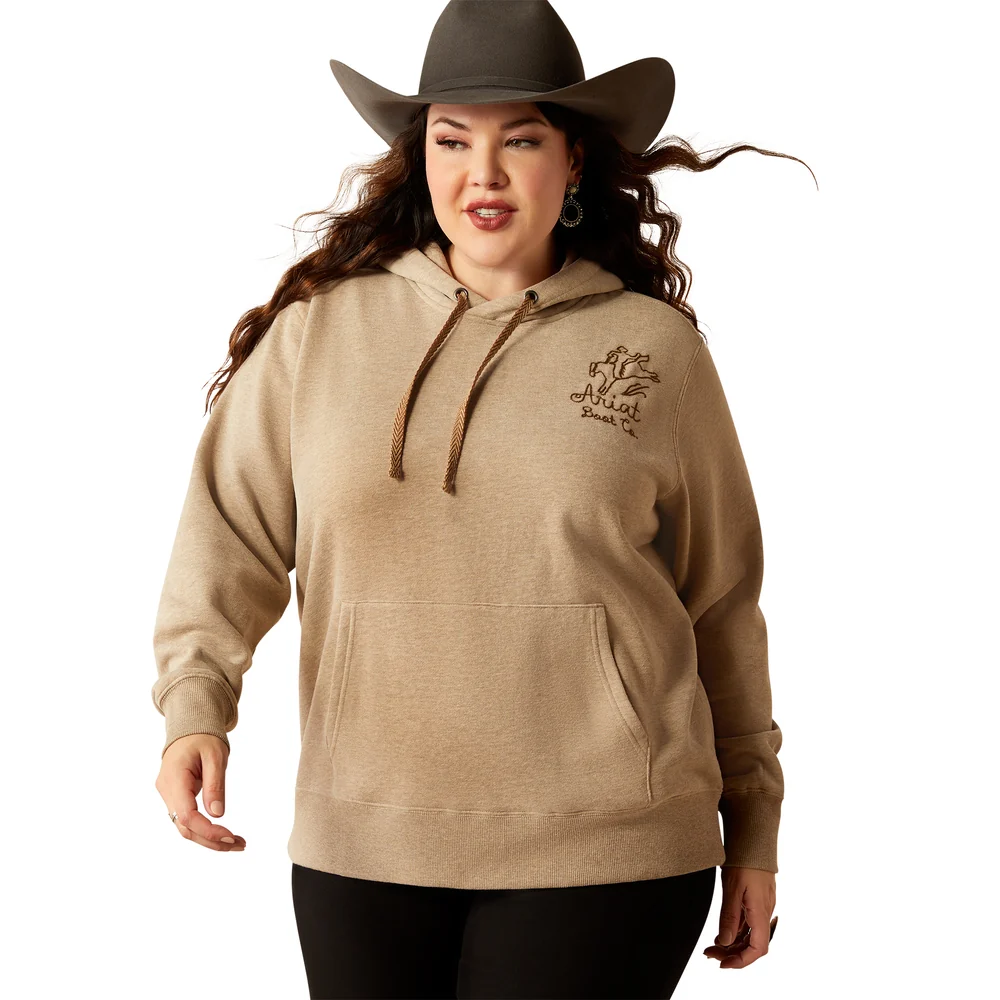 Women's Ariat Bronco Stitch Hoodie 10052408 - Image 5