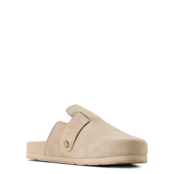 Women's Country Mule In Clay Suede - 10074267