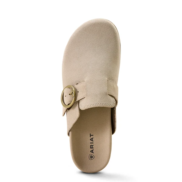 Women's Country Mule In Clay Suede - 10074267 - Image 3