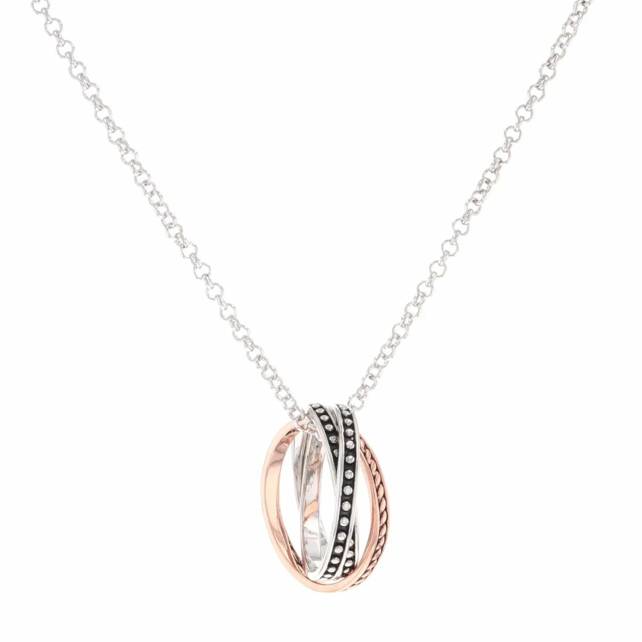 Women's Crossroads Necklace by Montana Silversmith NC4318RG - Image 3