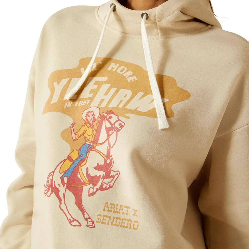 Women's Essential Sendero Yeehaw Hoodie 10062831 - Image 4